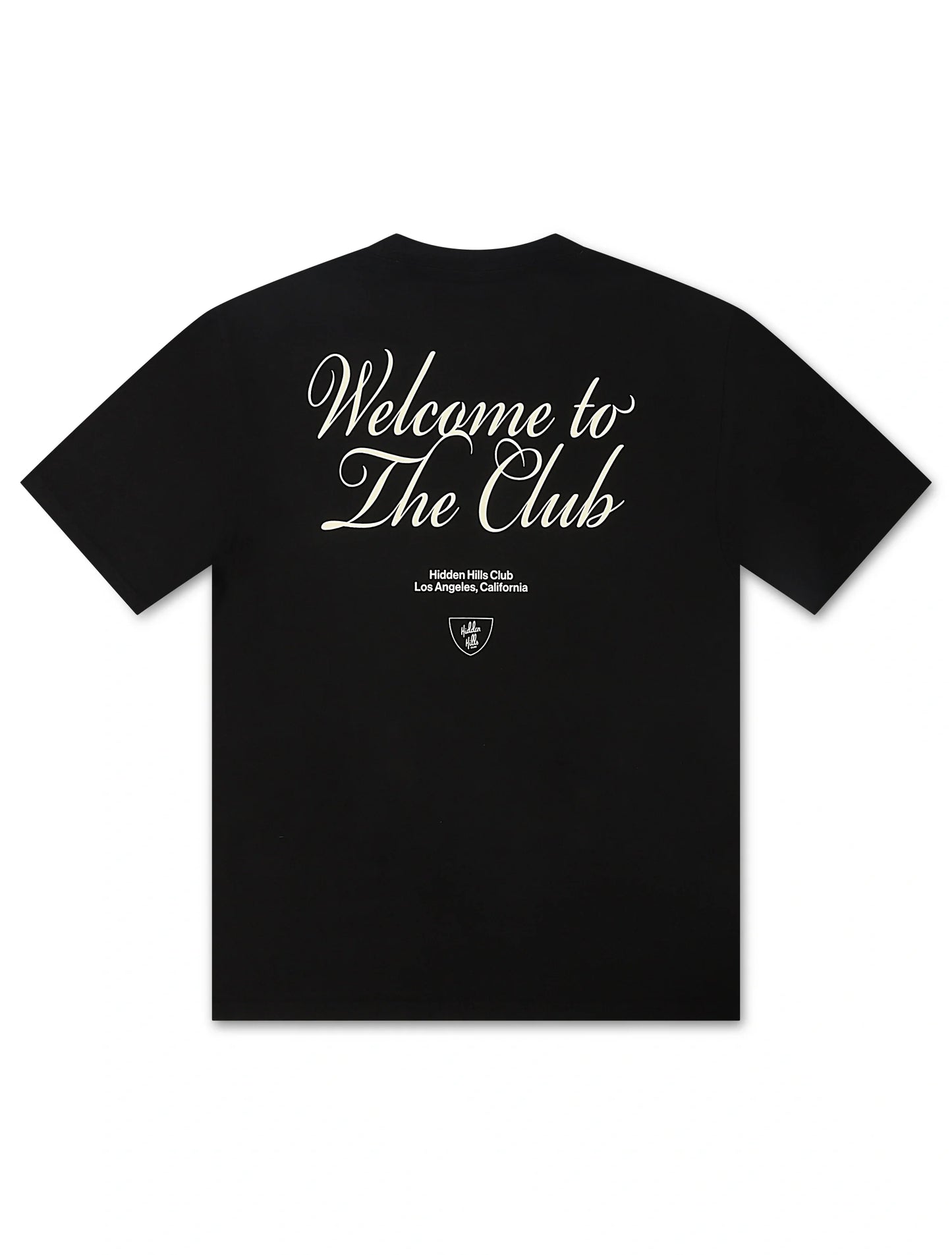 Hidden Hills Welcome to the Club Tee - Black Denim Exchange