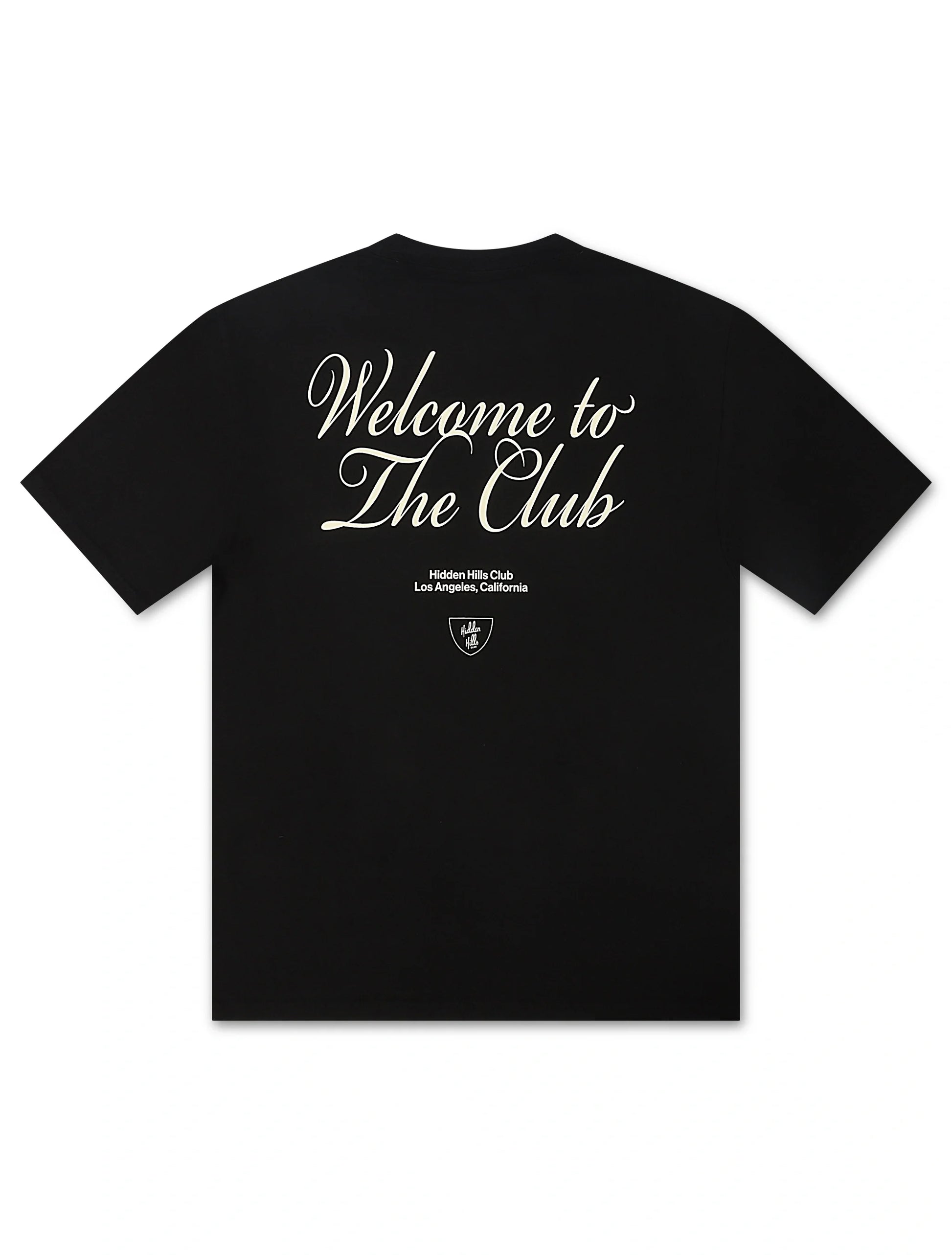 Hidden Hills Welcome to the Club Tee - Black Denim Exchange