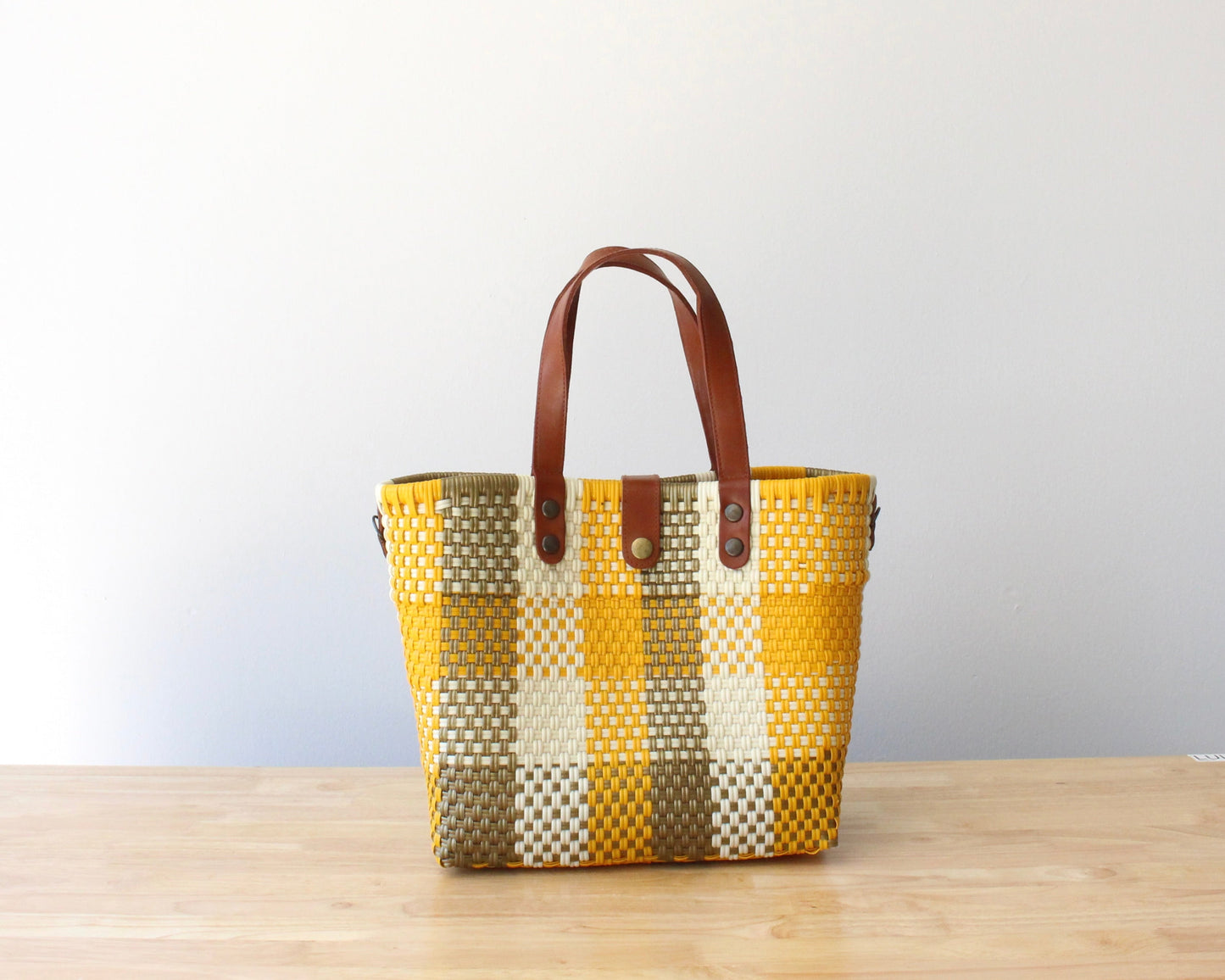 Yellow & Gold Handwoven Purse by MexiMexi MexiMexi