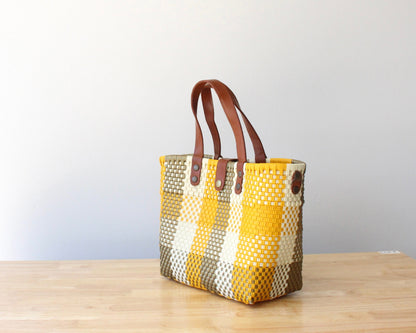 Yellow & Gold Handwoven Purse by MexiMexi MexiMexi