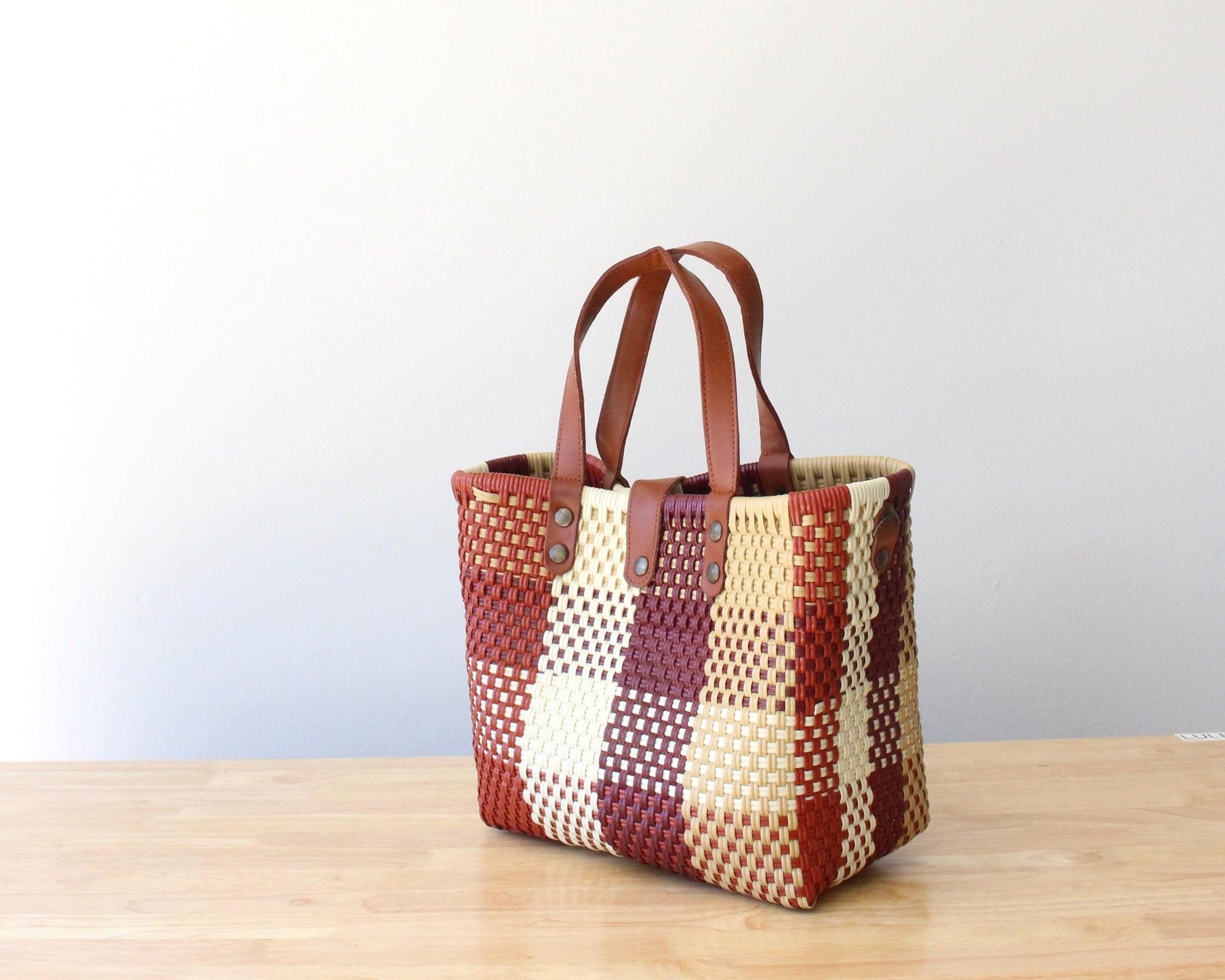 Terracotta & Beige Purse by MexiMexi MexiMexi