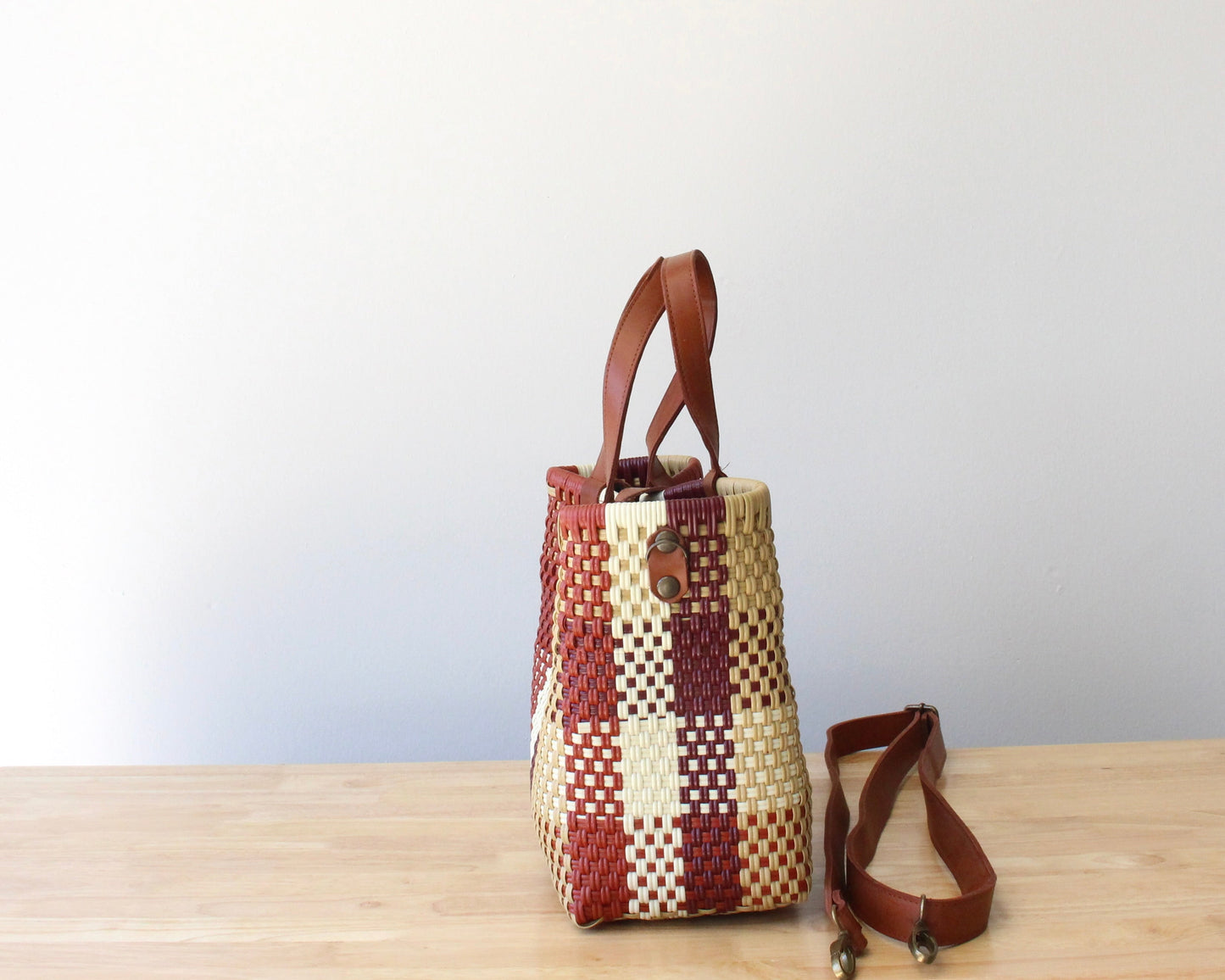 Terracotta & Beige Purse by MexiMexi MexiMexi