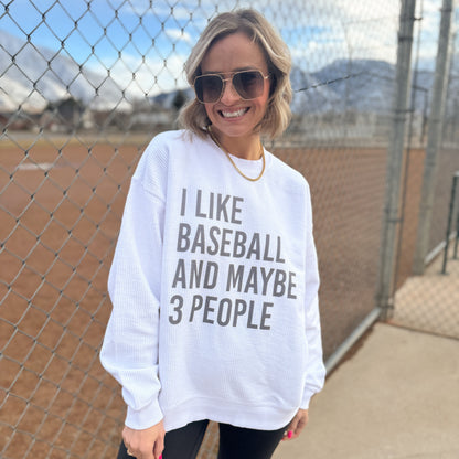 I Like Baseball and Maybe 3 People Ivy + Cloth