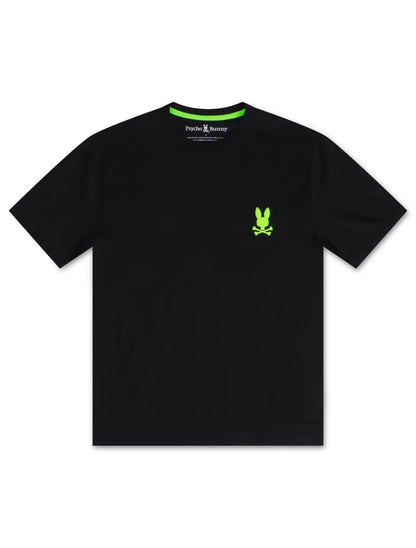 Psycho Bunny Mens Maybrook Back Graphic Tee - Blk Denim Exchange
