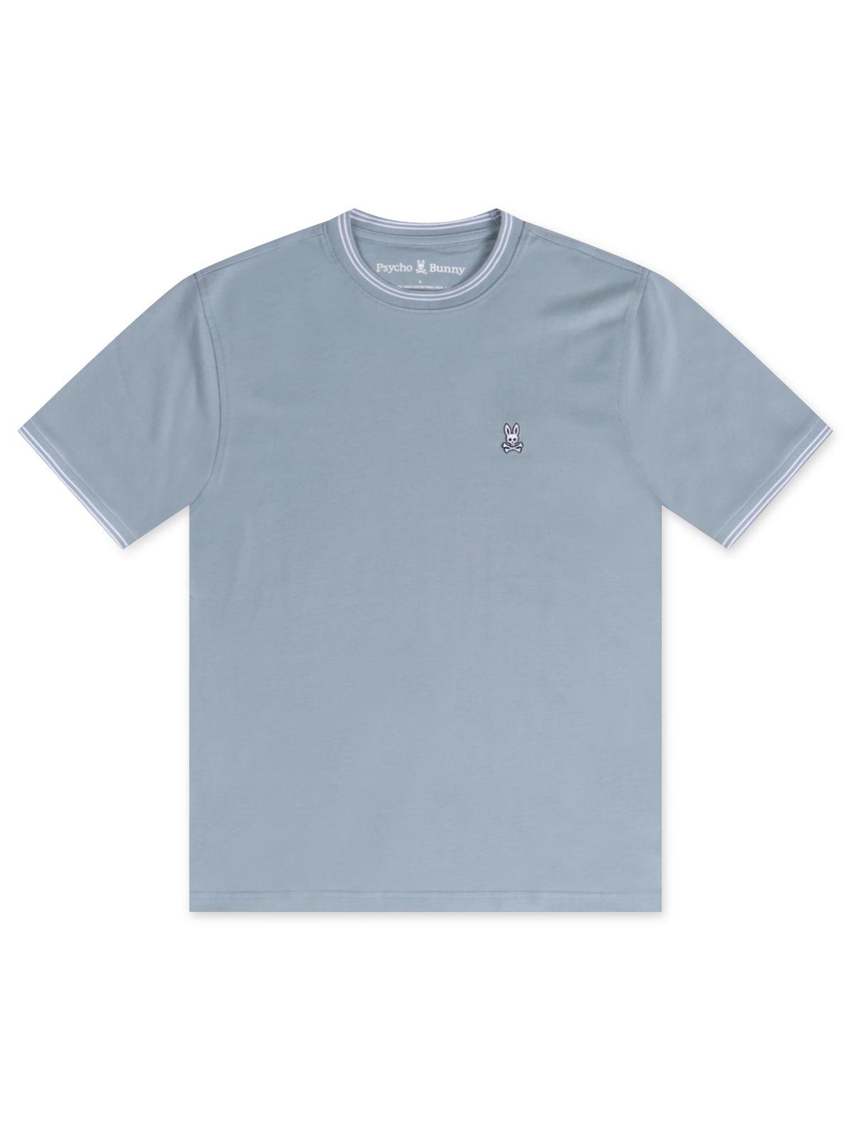 Psycho Bunny Mens Logan Tee - Summit Grey Denim Exchange