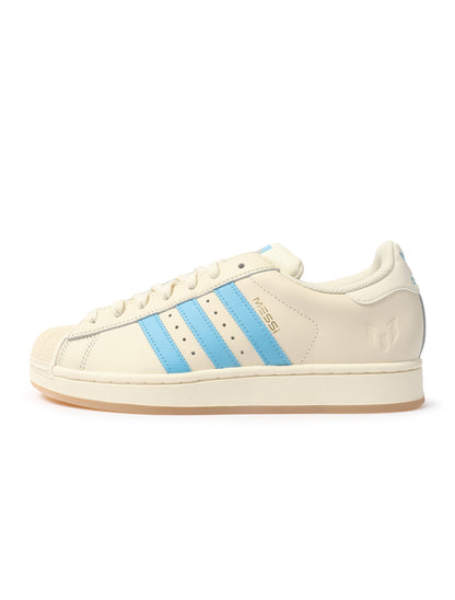 Adidas Mens Superstar Messi Shoes - Cream Denim Exchange