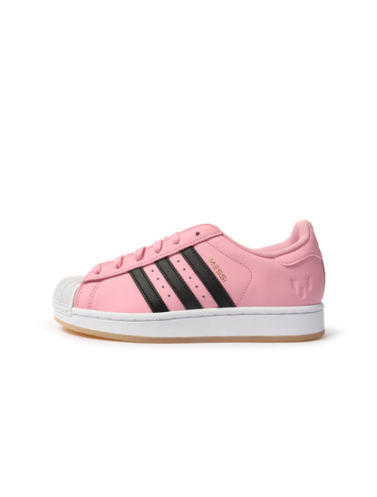 Adidas Big Kids Superstar Messi Shoes - Pink Denim Exchange