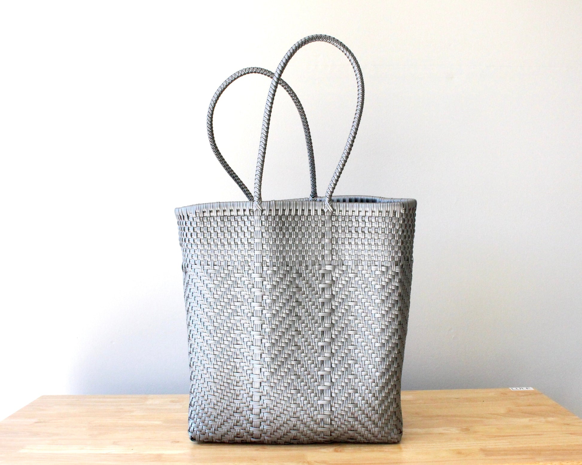 Silver Mexican Artisan Tote – by MexiMexi MexiMexi