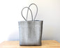 Silver Mexican Artisan Tote – by MexiMexi MexiMexi