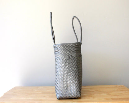 Silver Mexican Artisan Tote – by MexiMexi MexiMexi