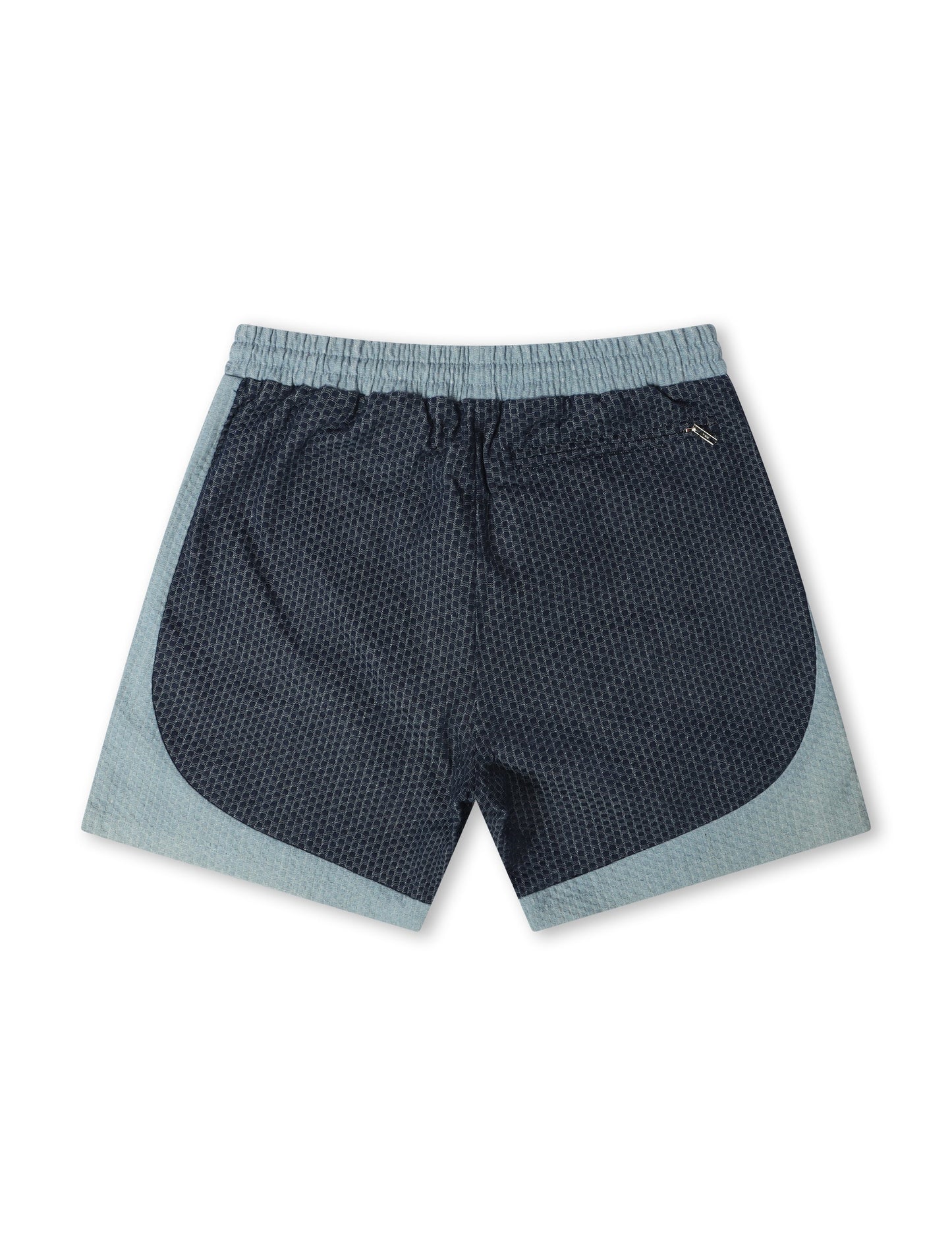 Sugarhill Summerland Jacquard Shorts - Light Blue Denim Exchange