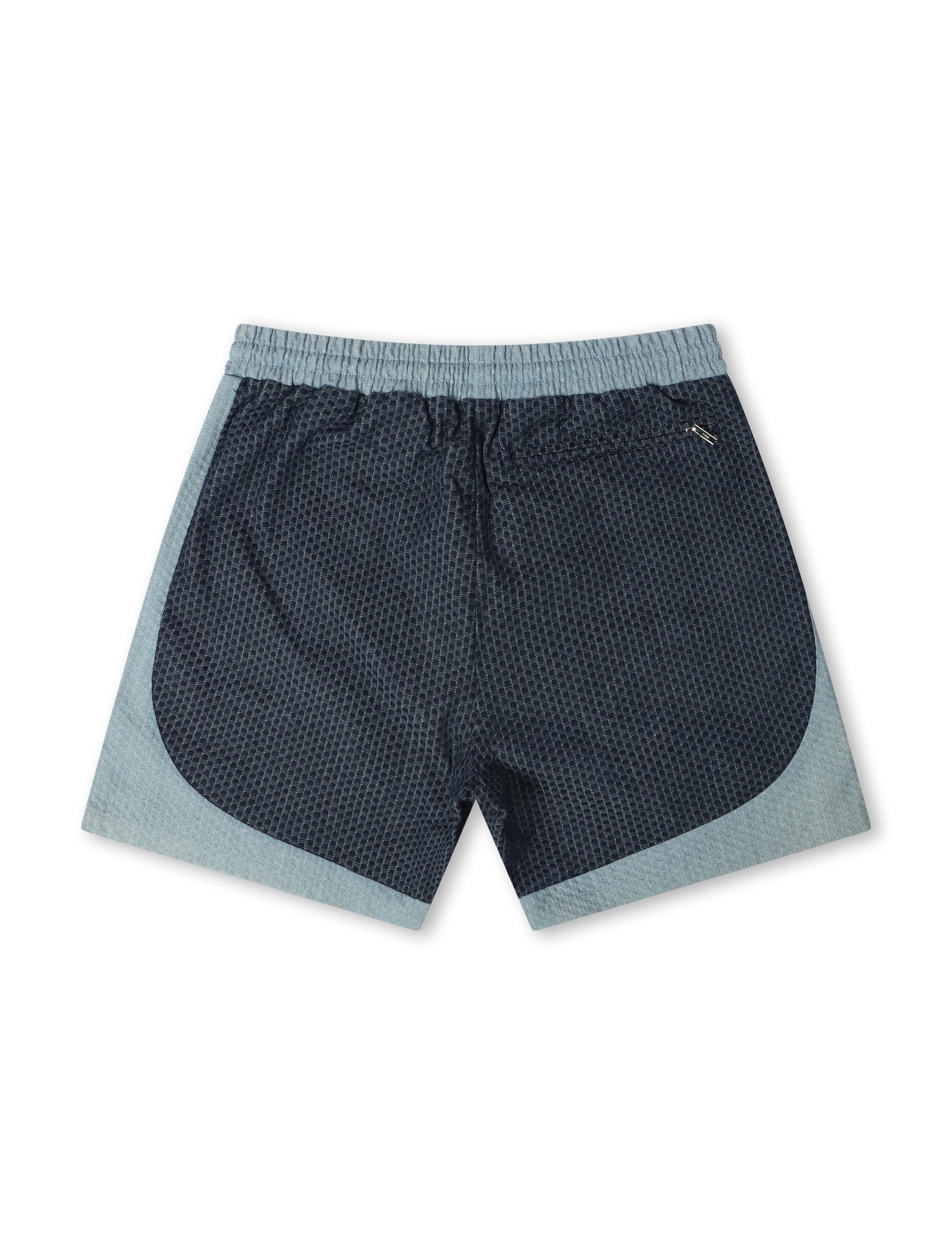 Sugarhill Summerland Jacquard Shorts - Light Blue Denim Exchange