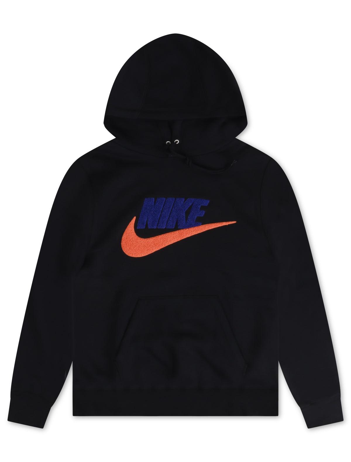 Nike Mens Club Fleece Hoodie - Black Denim Exchange