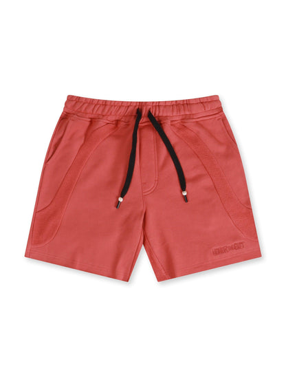 Honor The Gift Panel Terry Shorts - Brick Denim Exchange