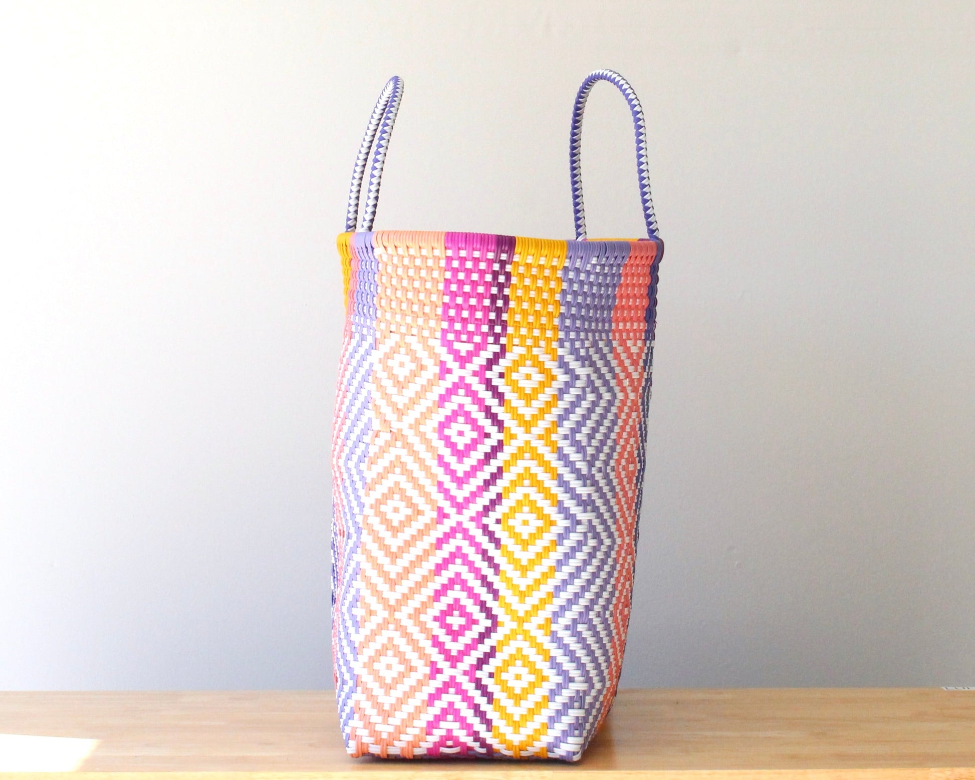 Multicolor Diamond Extra Large Tote MexiMexi