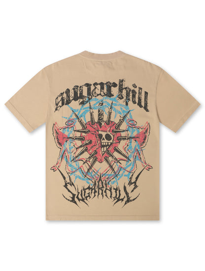 Sugarhill Angelic Tee - Wheat Vintage Denim Exchange