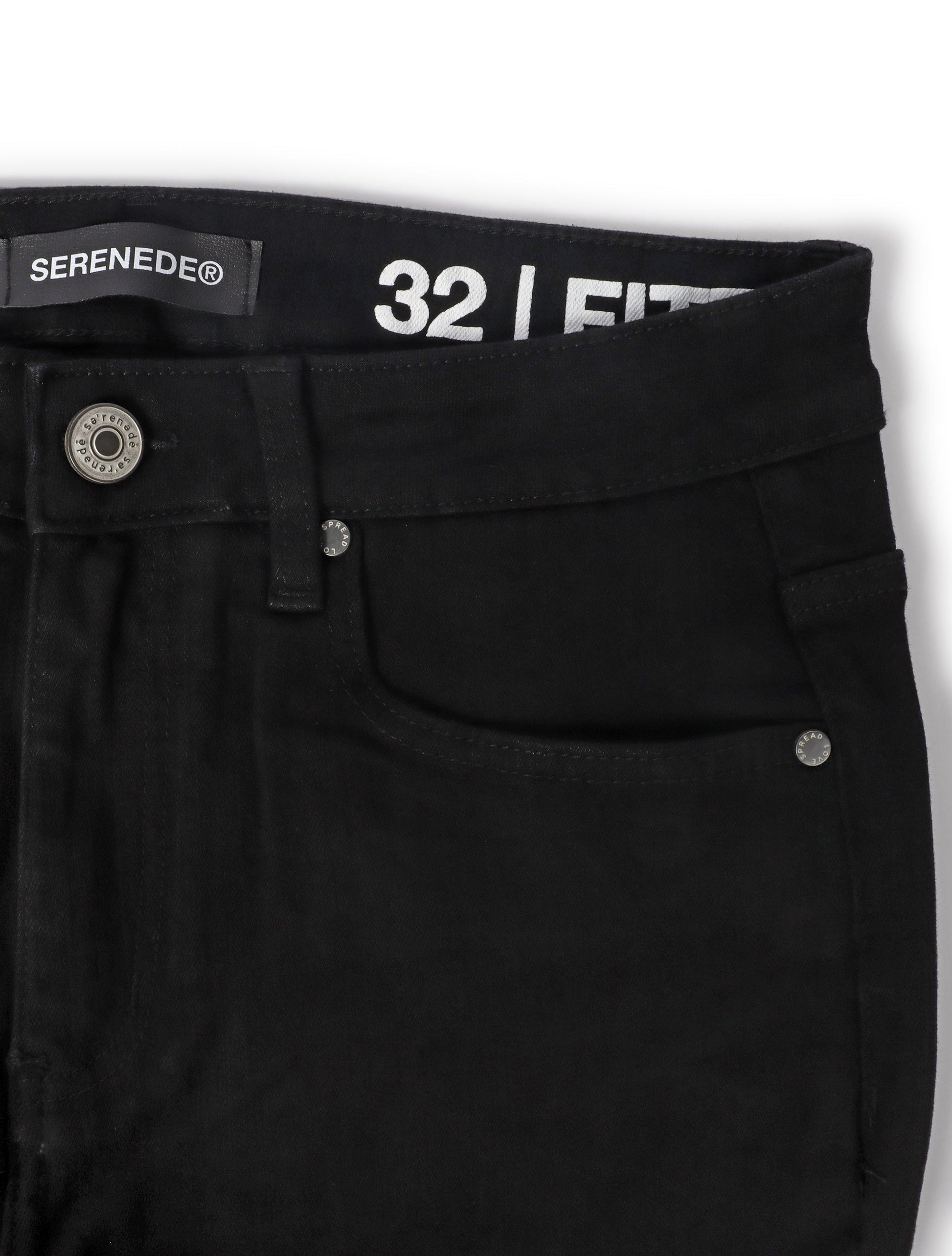 Serenede Vanta11 Jeans - Jet Black Denim Exchange