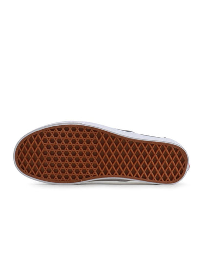 Vans Mens Classic Slip On - White Checkered Denim Exchange