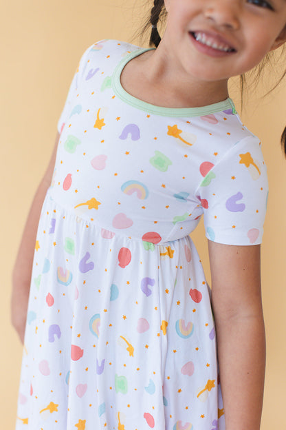 Lucky - Dress Blush Lotus