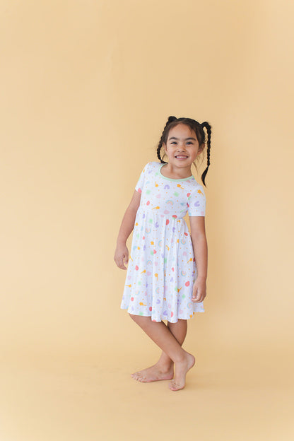 Lucky - Dress Blush Lotus