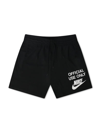 Nike Mens Club Knit Shorts - Black/White Denim Exchange