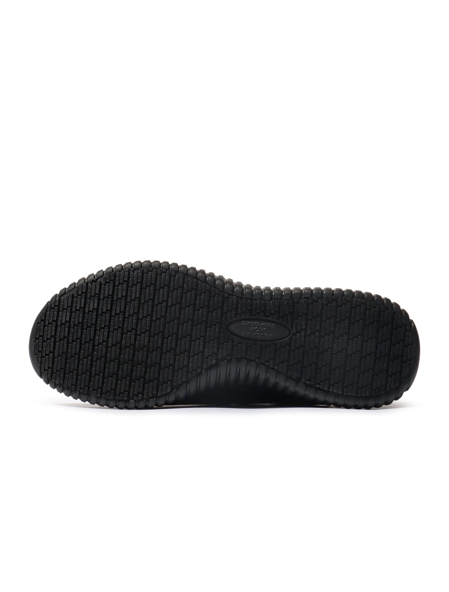 Skechers Mens Cessnock SR Work Shoes - Black Denim Exchange