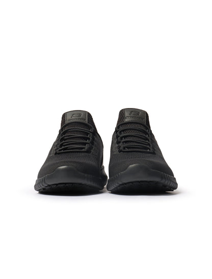 Skechers Mens Cessnock SR Work Shoes - Black Denim Exchange