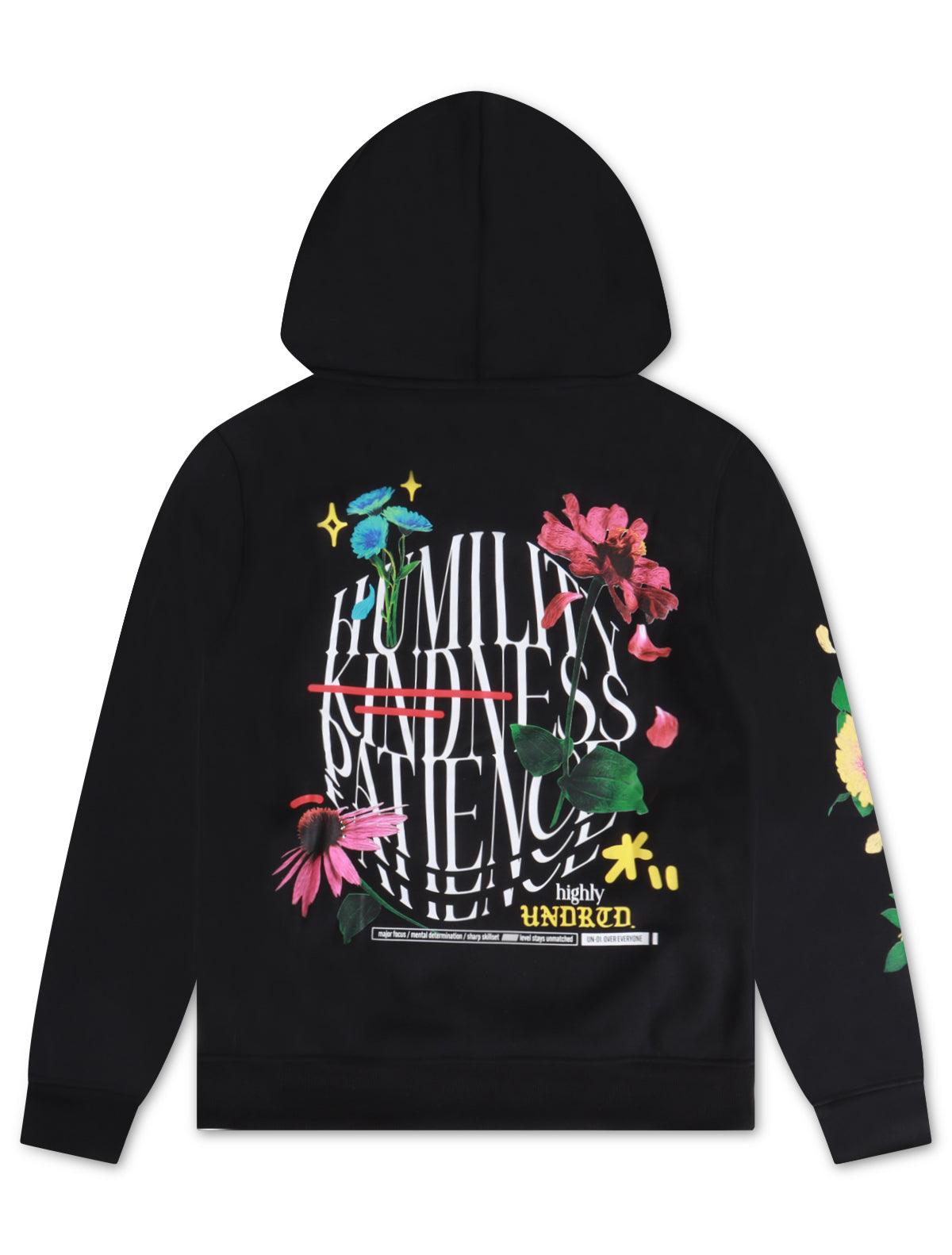 Underrated Humility & Kindness Hoodie - Black^ Denim Exchange