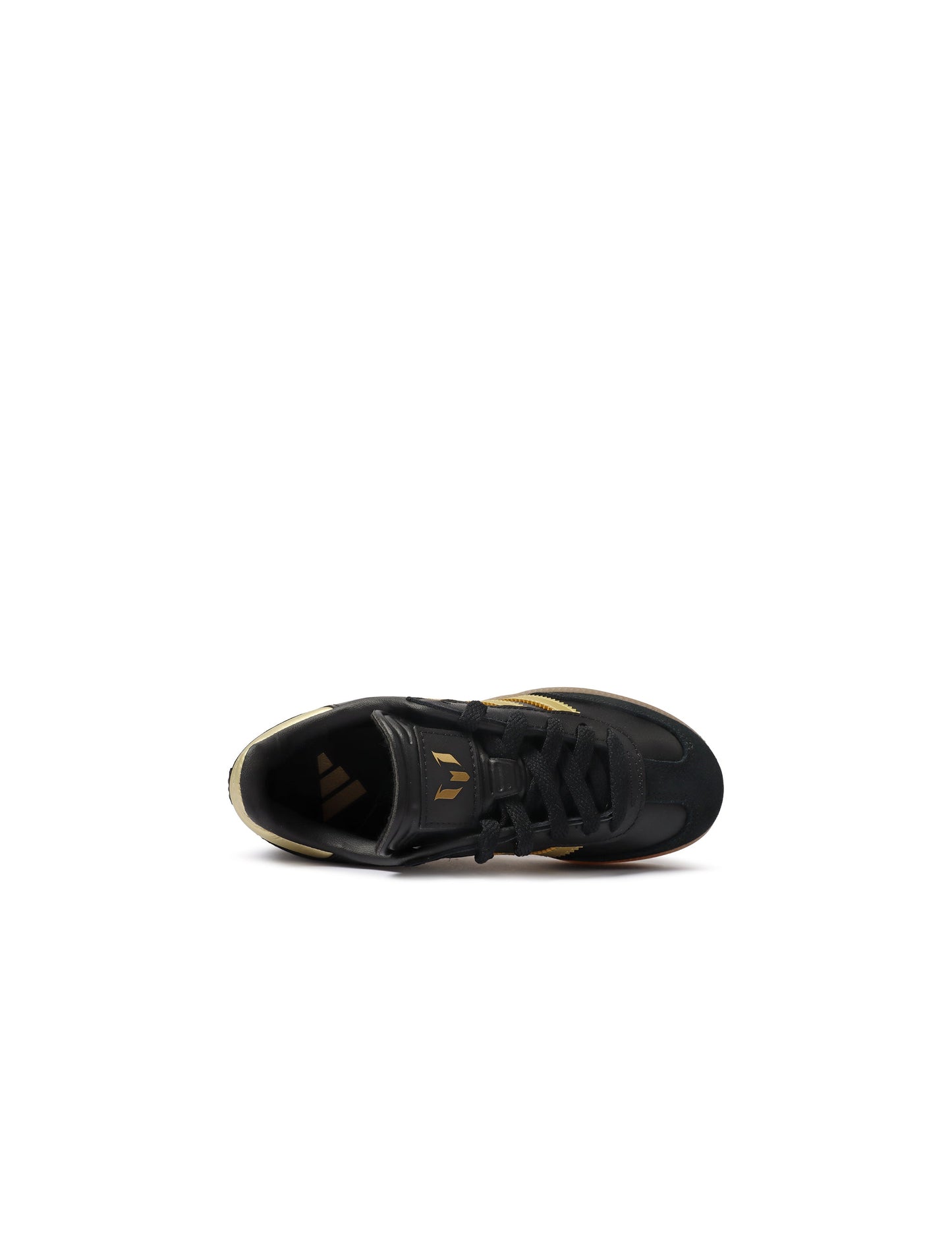Adidas (PS) Samba Messi Indoor Soccer Shoes - Black/Gold Denim Exchange