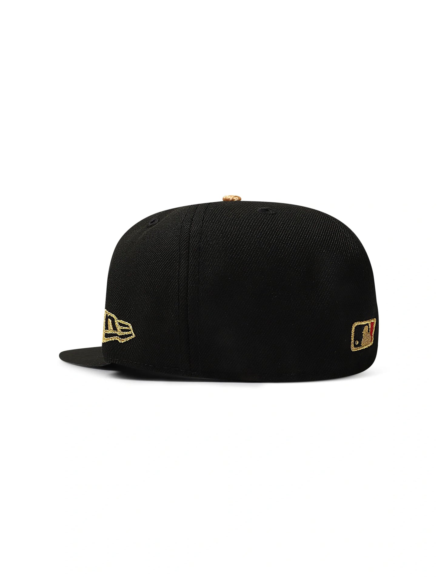 New Era 5950 LA Dodgers World Series Champions - Black/Gold Denim Exchange