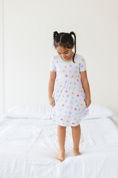 Lucky - Dress Blush Lotus