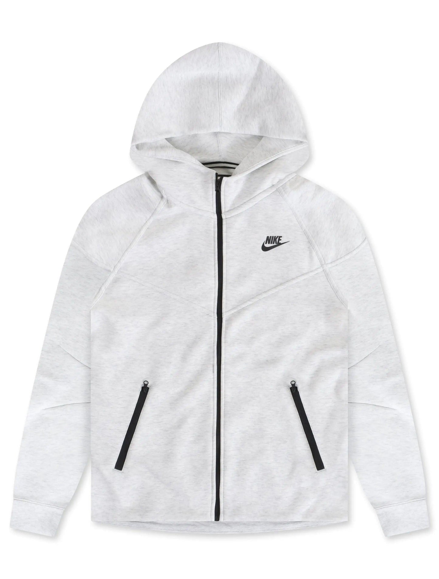 Nike Womens Sportswear Tech Fleece Hoodie - Grey Denim Exchange