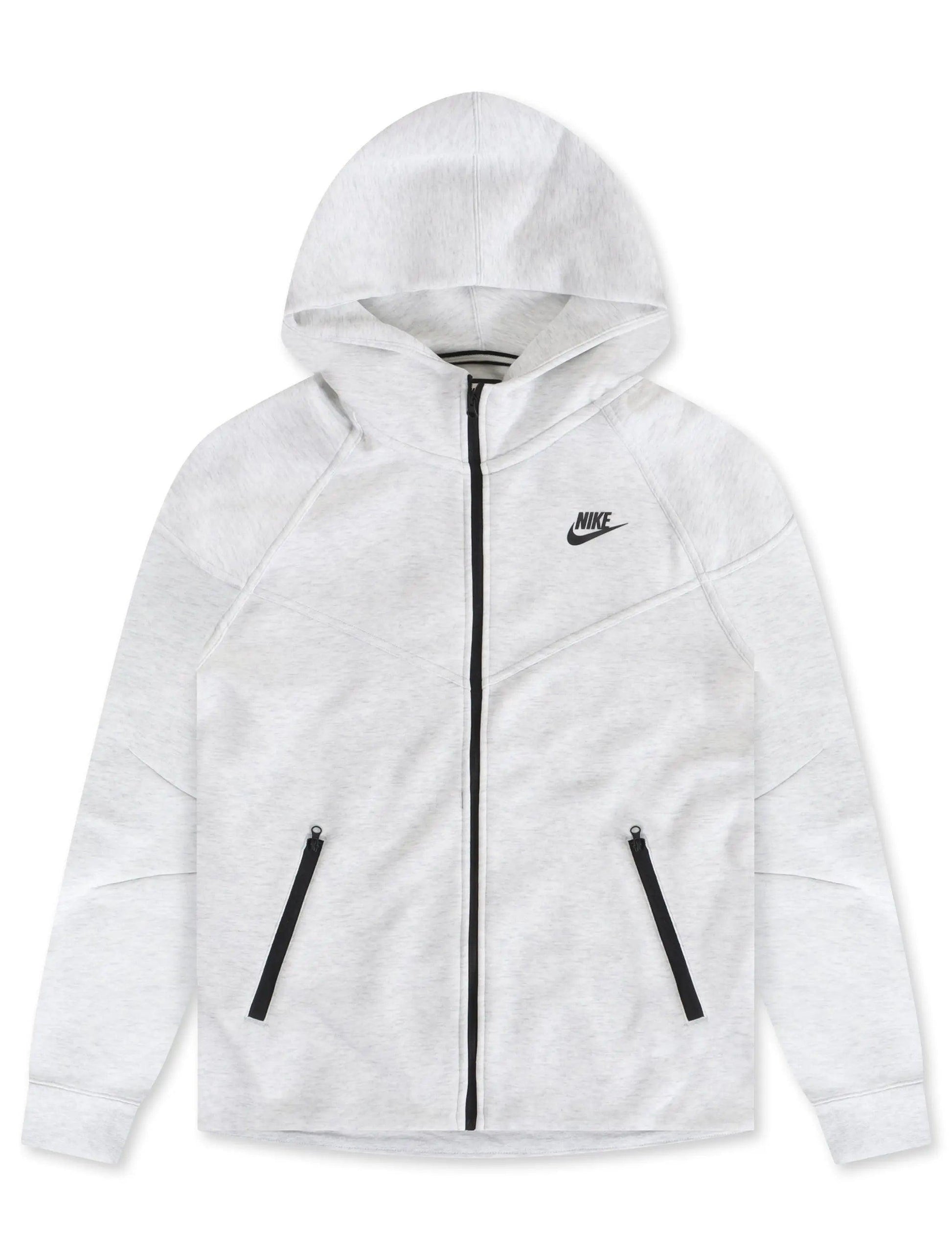 Nike Womens Sportswear Tech Fleece Hoodie - Grey Denim Exchange