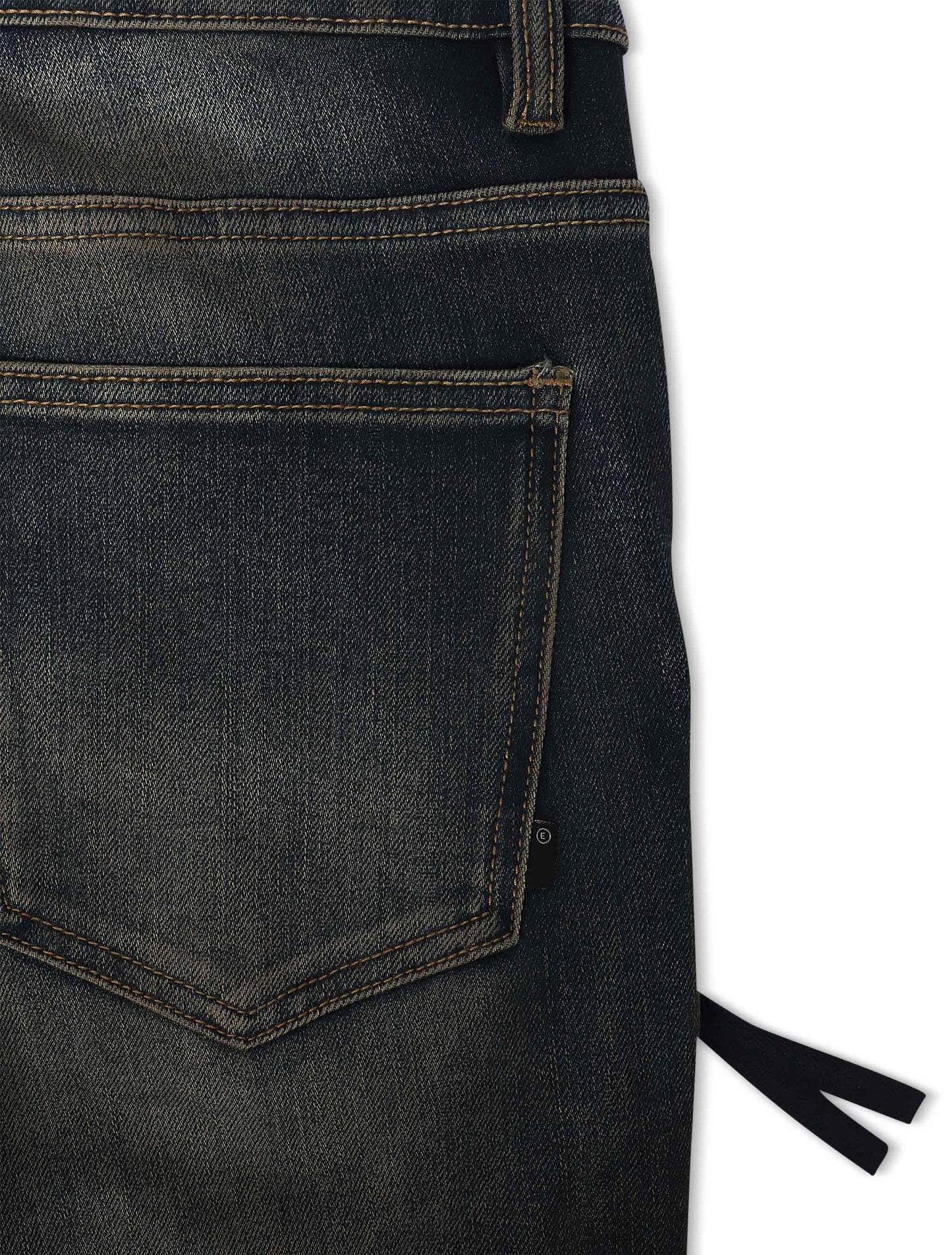 Embellish David Skinny Jeans - Dark Indigo Denim Exchange