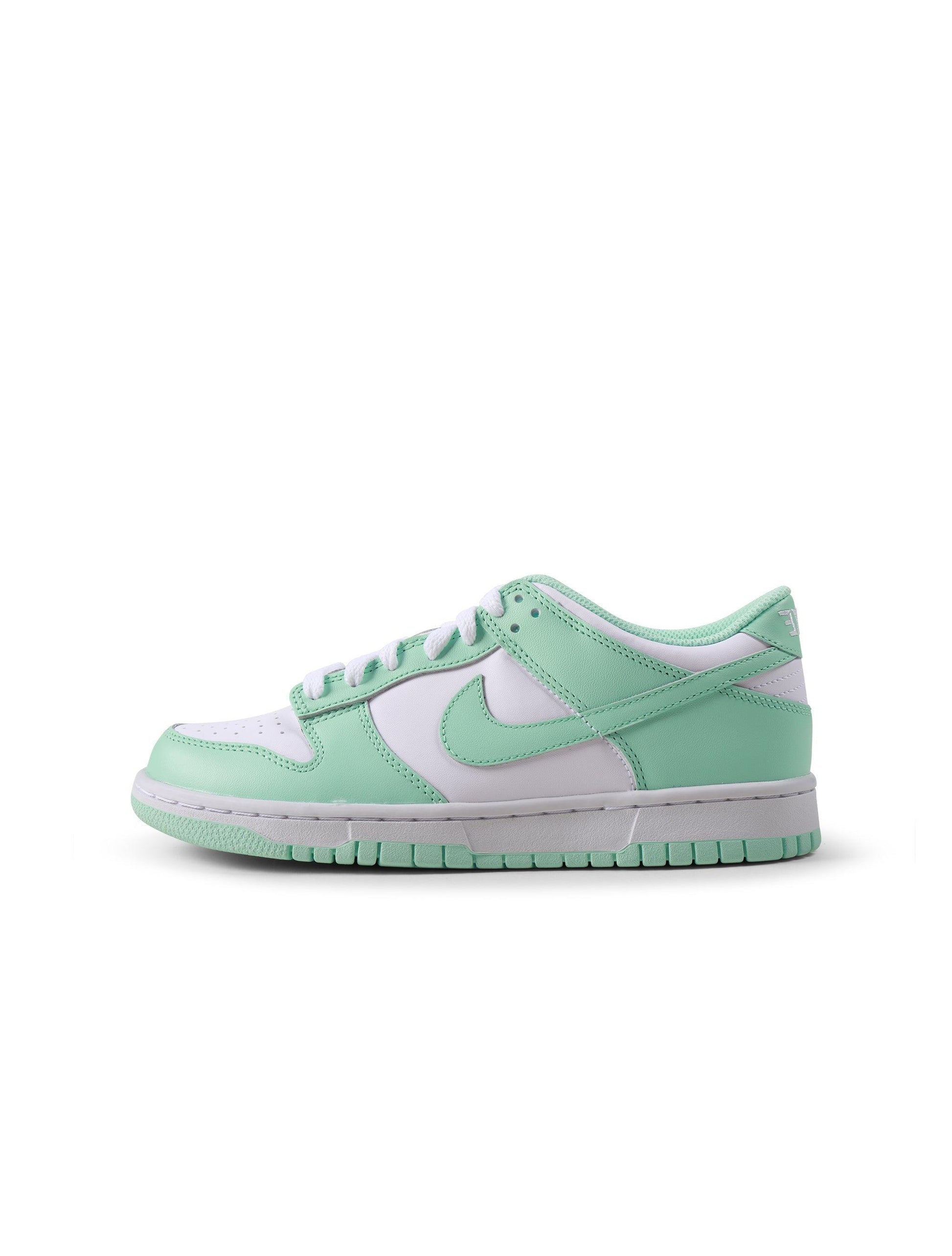 Nike Big Kids Dunk Low - Mint Foam Denim Exchange