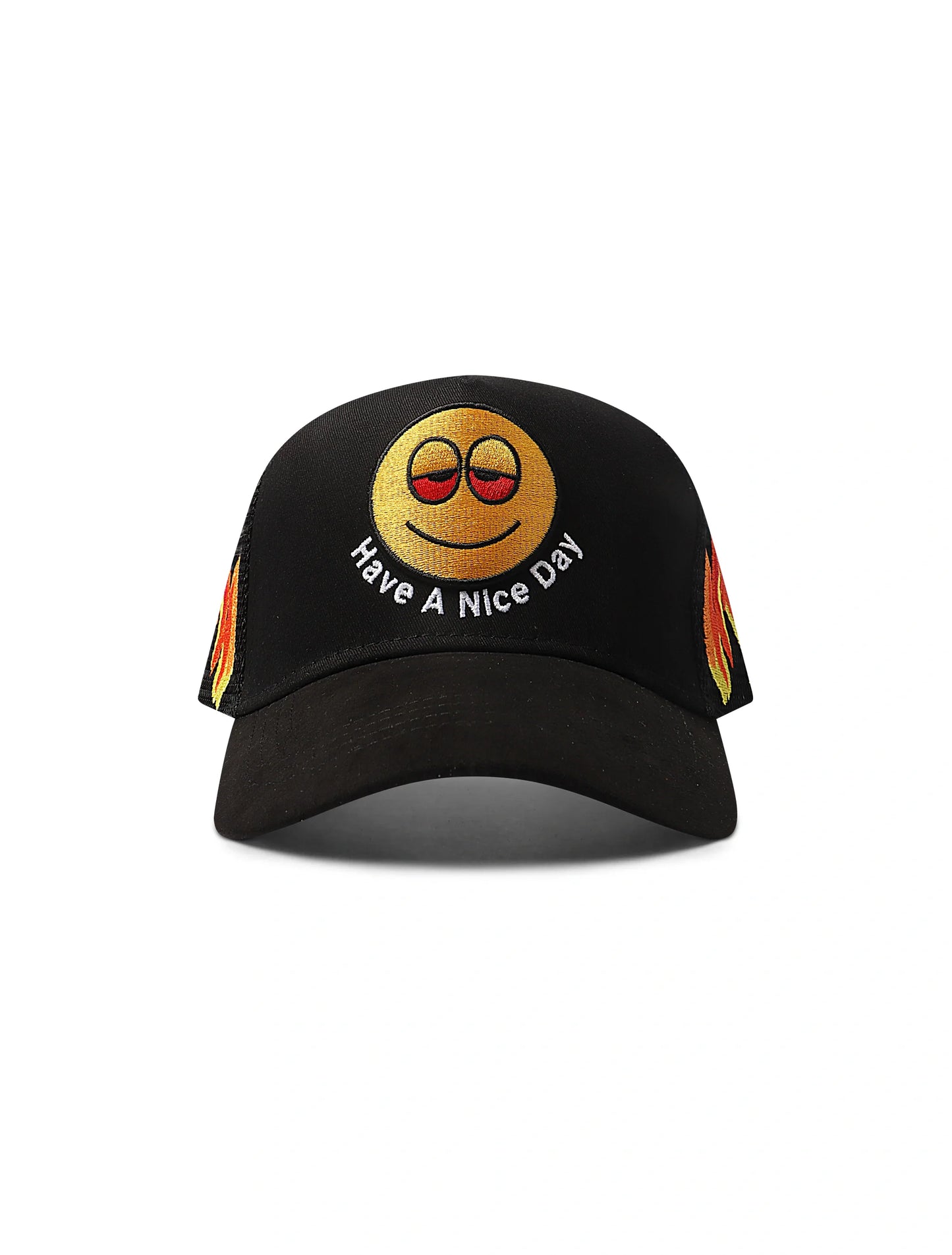 GasNYC Have a Nice Day Hat - Black Denim Exchange
