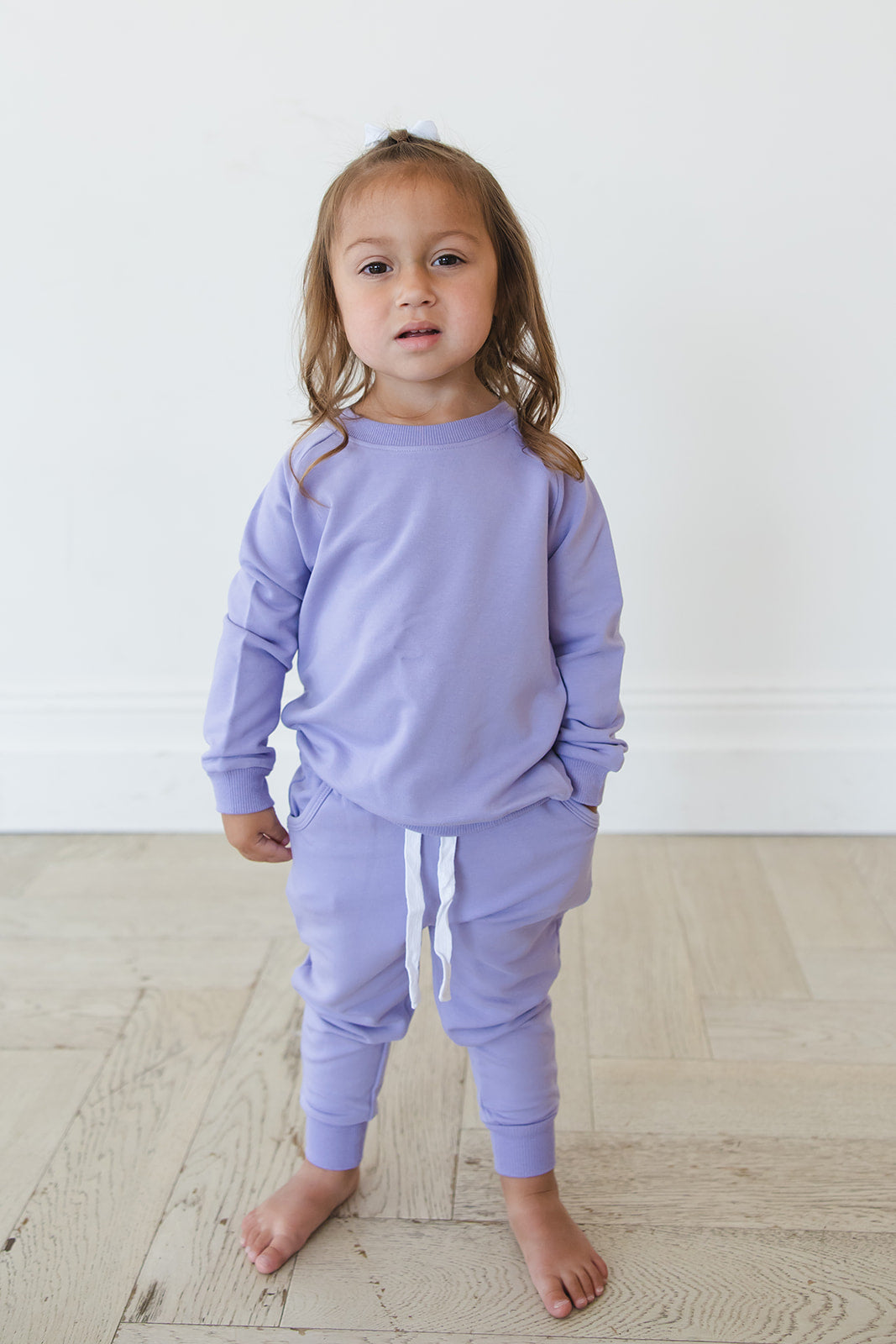 Wisteria Dream - Cloud Terry Set Blush Lotus