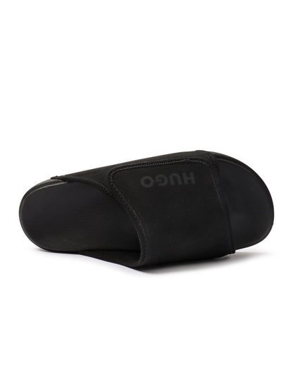 Hugo Evander Slide - Black Denim Exchange