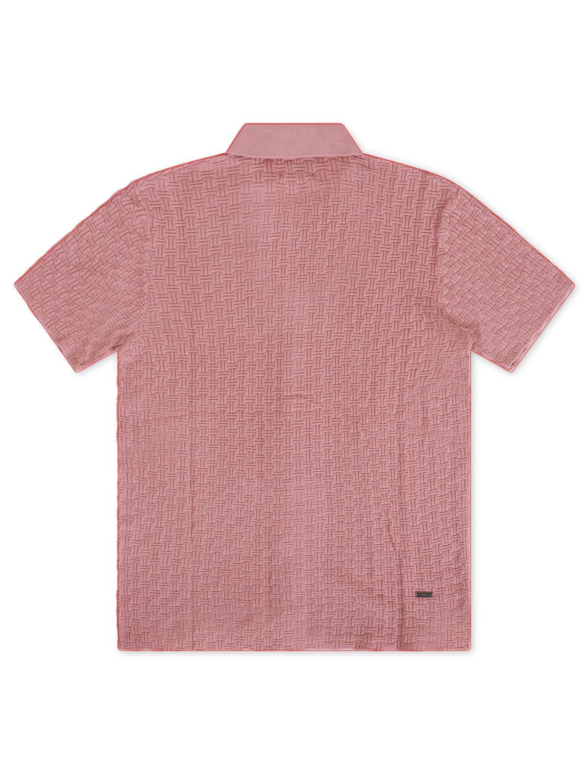 Kuwalla Knit Yacht Shirt - Pink Denim Exchange