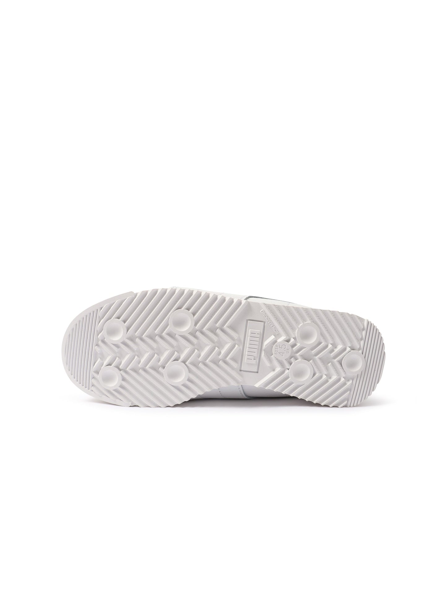 Puma Big Kids Roma Basic - White/Gold Denim Exchange
