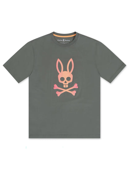 Psycho Bunny Norwood Graphic Tee - Agave Green Denim Exchange
