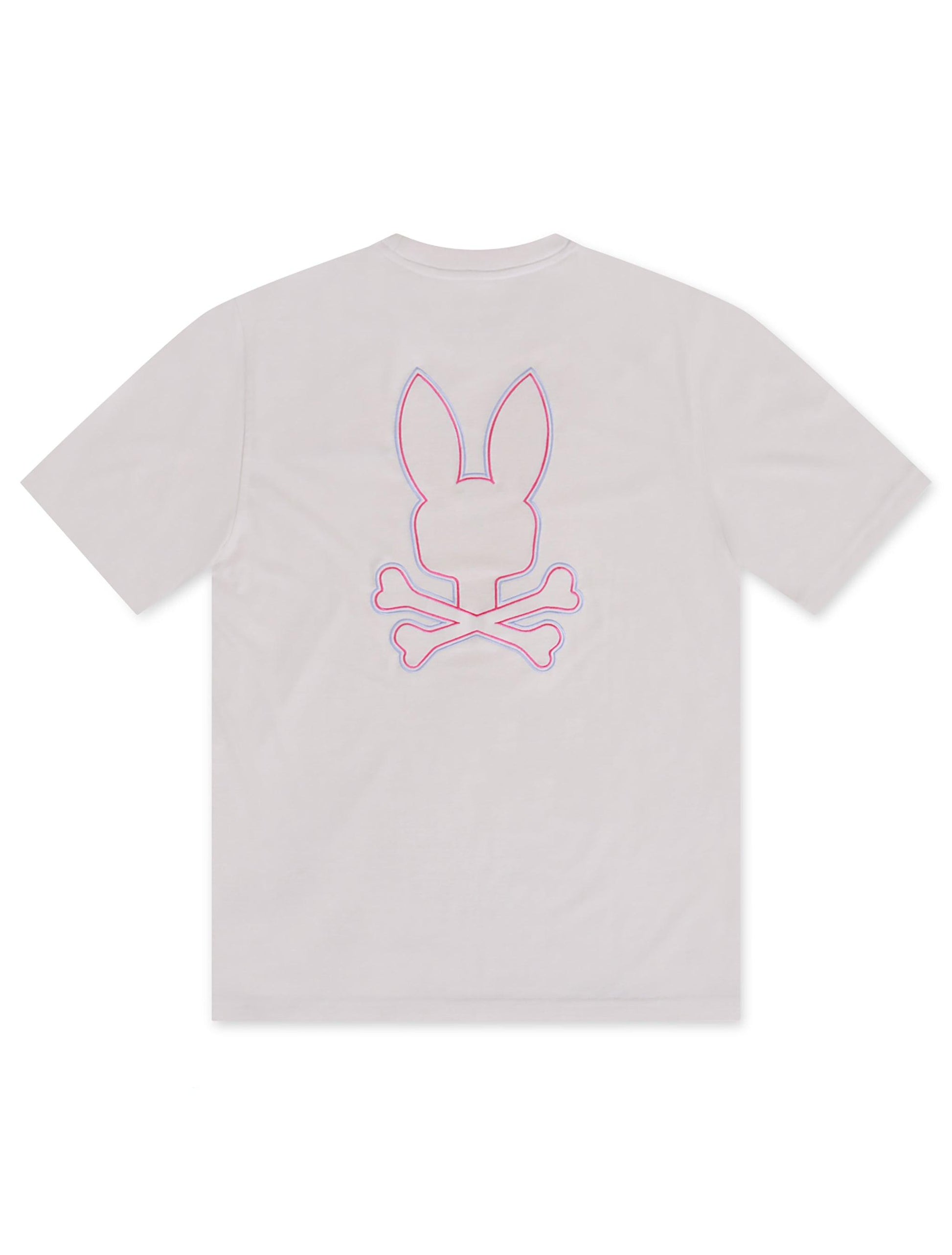 Psycho Wasterlo Back Graphic Tee - Natural Linen Denim Exchange