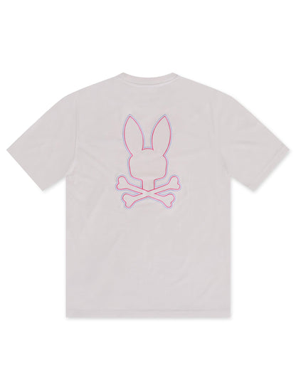 Psycho Wasterlo Back Graphic Tee - Natural Linen Denim Exchange
