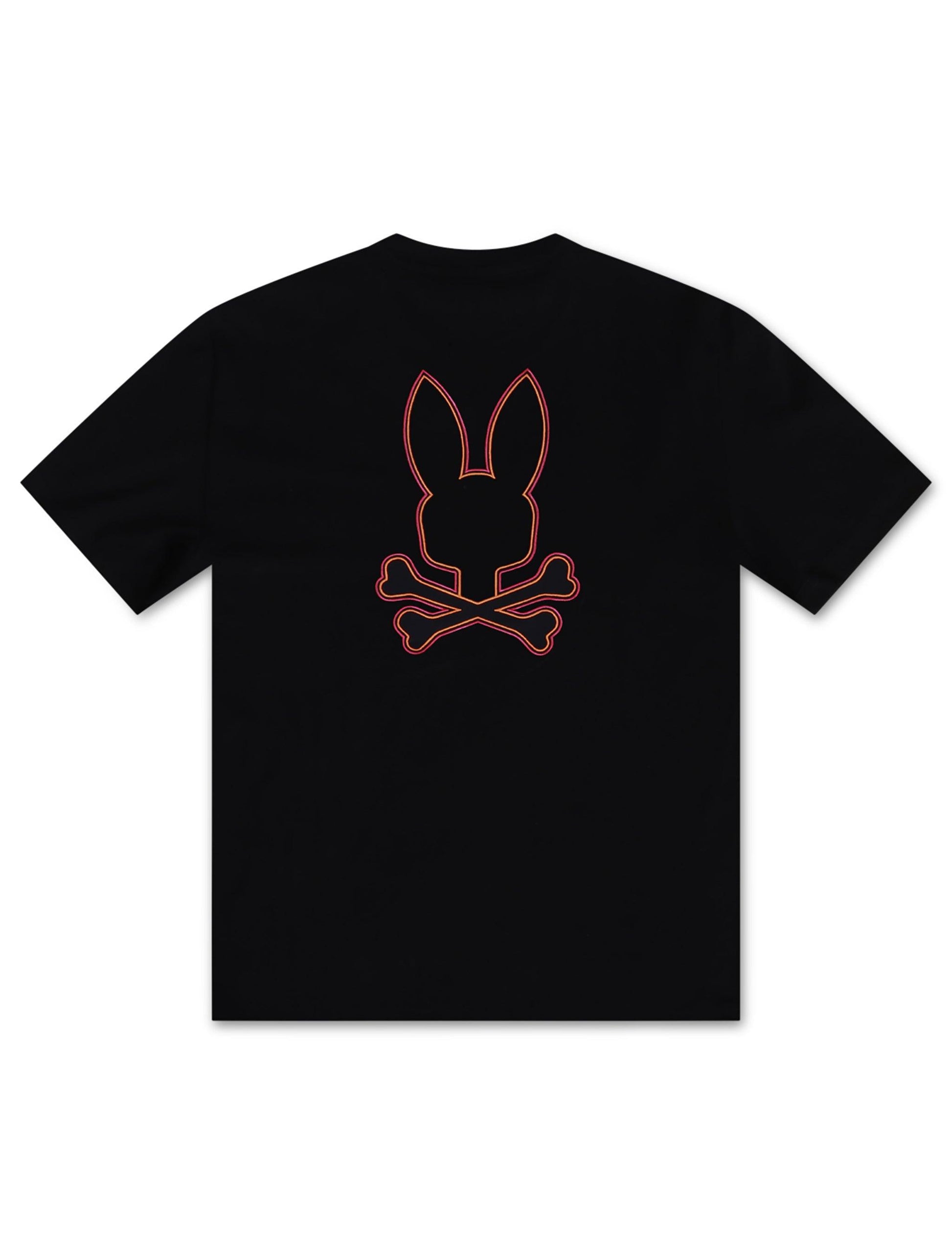 Psycho Wasterlo Back Graphic Tee - Navy Denim Exchange