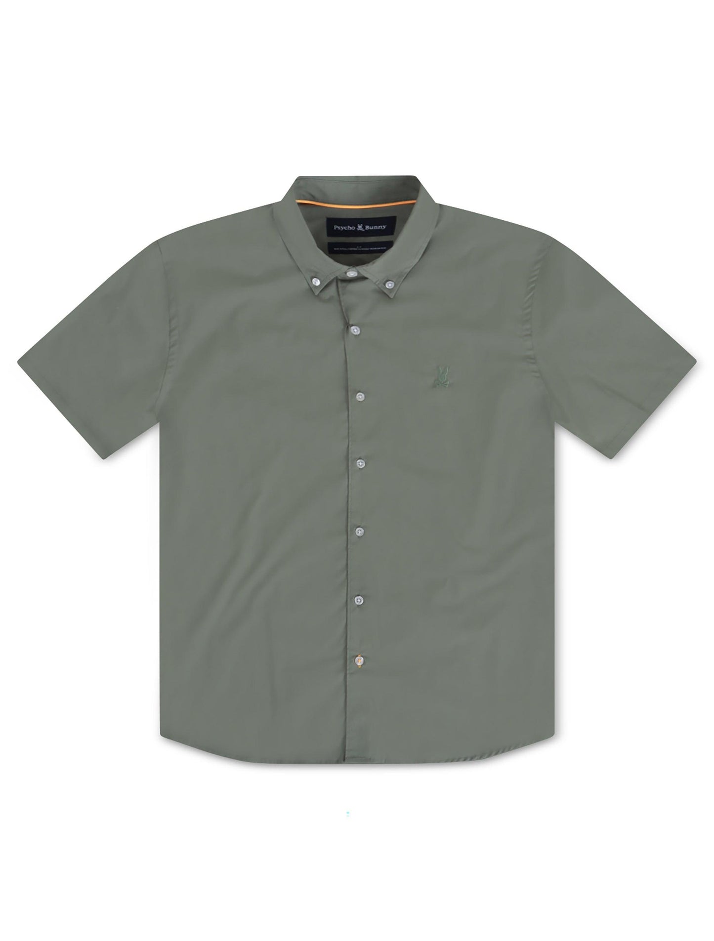 Psycho Bunny Ashland Button Up Shirt - Agave Green Denim Exchange