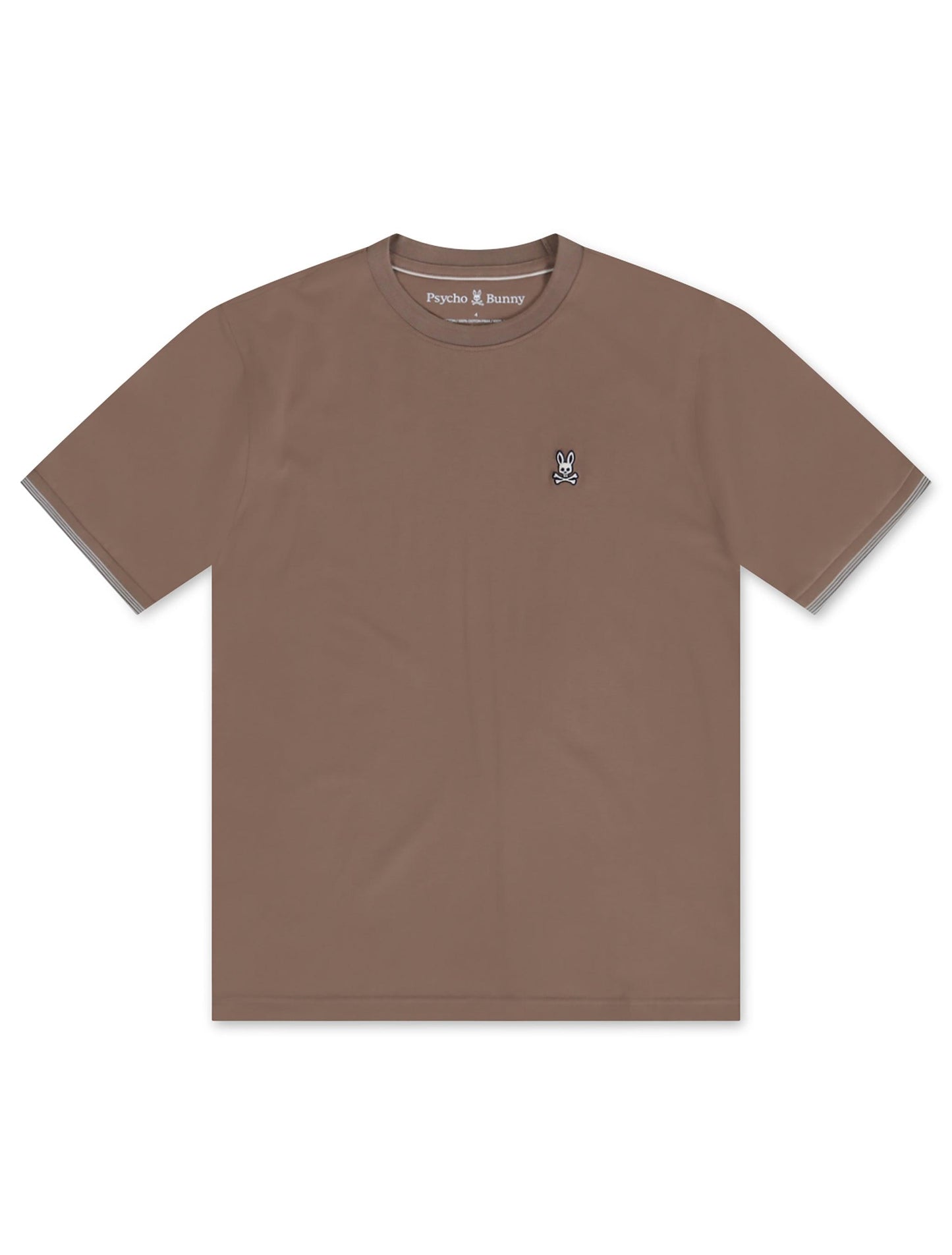 Psycho Bunny Queensbury Tee - Antique Taupe Denim Exchange