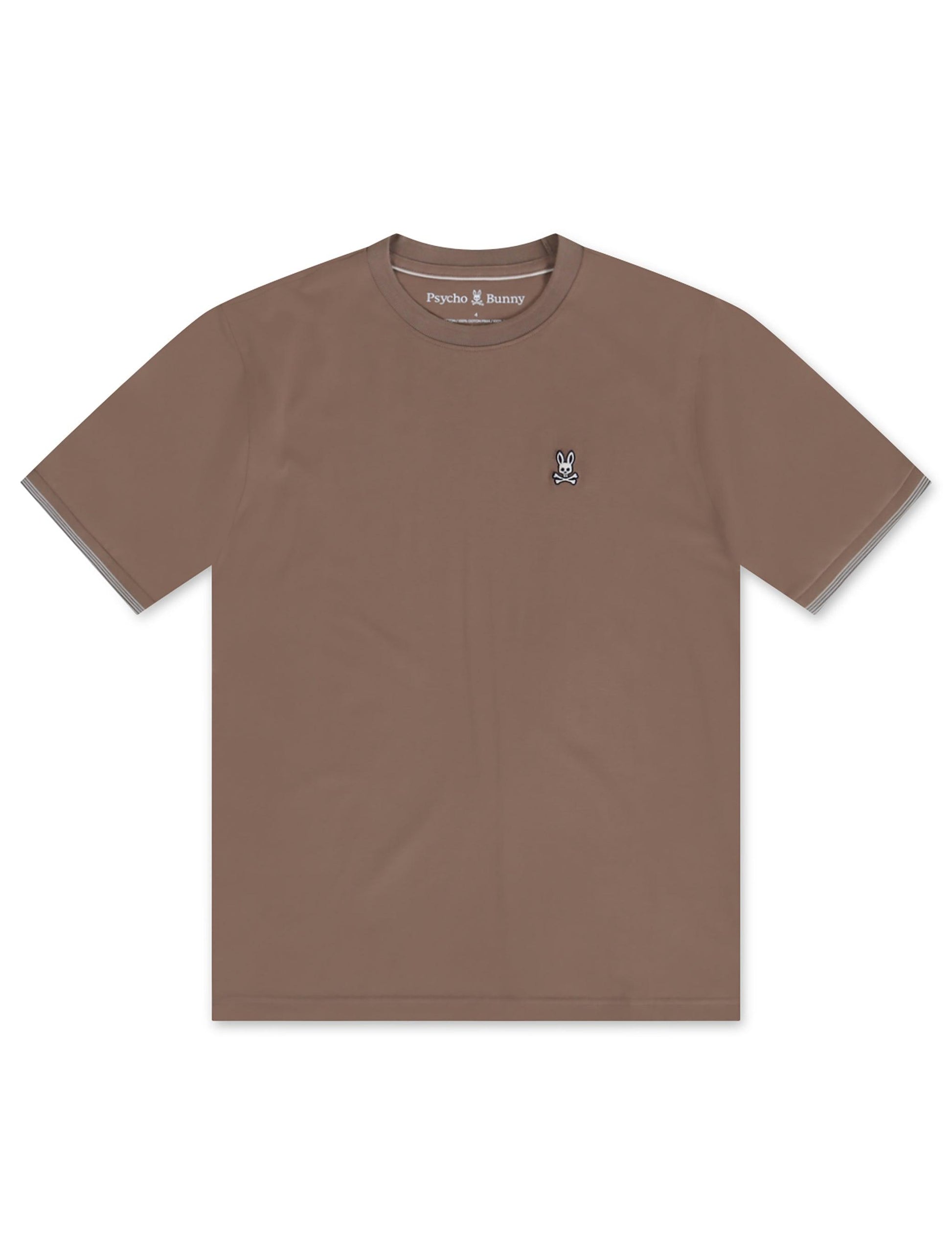Psycho Bunny Queensbury Tee - Antique Taupe Denim Exchange