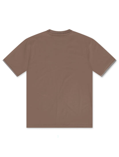 Psycho Bunny Queensbury Tee - Antique Taupe Denim Exchange