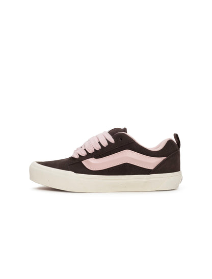Vans Big Kids Knu School - Brown/Pink Denim Exchange