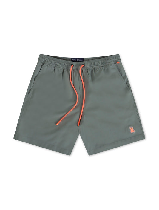 Psycho Bunny Malta Color Changing Swim Trunk - Agave Green Denim Exchange